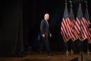 Joe Biden heeft Jen O’Malley Dillon als nieuwe campagnechef aangesteld. beeld EPA