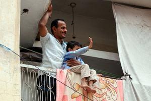 Familie-eer gaat voor. beeld AFP, Mohammed Huwais