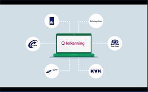 Still uit uitlegvideo over eHerkenning. beeld eherkenning.nl