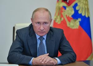 Poetin. beeld Alexei Druzhinin, Sputnik / AFP