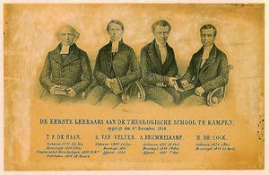 Anthony Brummelkamp, een pastoraal prediker, behoorde tot de eerste docenten aan de Theologische School in Kampen. beeld RD