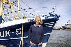 Eva Vriend deed onderzoek naar de impact van de afsluiting van de Zuiderzee op de oude kustgemeenschappen. Ze ontdekte veel parallellen tussen de samenlevingen van Urk, Spakenburg en Volendam. beeld RD, Henk Visscher