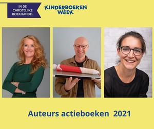 De auteurs van de christelijke actieboeken voor de Kinderboekenweek 2021: (v.l.n.r.) Leontine Gaasenbeek, Bram Kasse, Henriët Koornberg-Spronk. beeld BCB