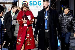Koningin Máxima in Davos. beeld ANP