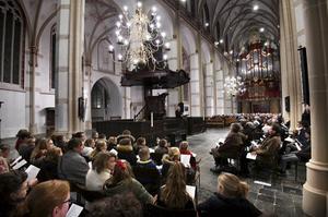 Jubileumzangavond Stichting Steunfonds Israël in Zaltbommel. beeld William Hoogteyling