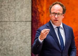 D66-minister Wout Koolmees wil de arbeidsmarkt hervormen omdat die volgens hem niet meer toereikend is voor de markt van werk in het huidige tijdsbestel. beeld ANP, Remko de Waal