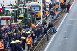 Handel in het belang van de boeren, de bouwsector, de natuur en de toekomst. beeld ANP, Robin van Lonkhuijsen