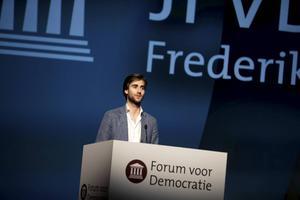 JFVD-voorzitter Freek Jansen wordt beticht van neonazistische sympathieën. beeld ANP, Jeroen Jumelet